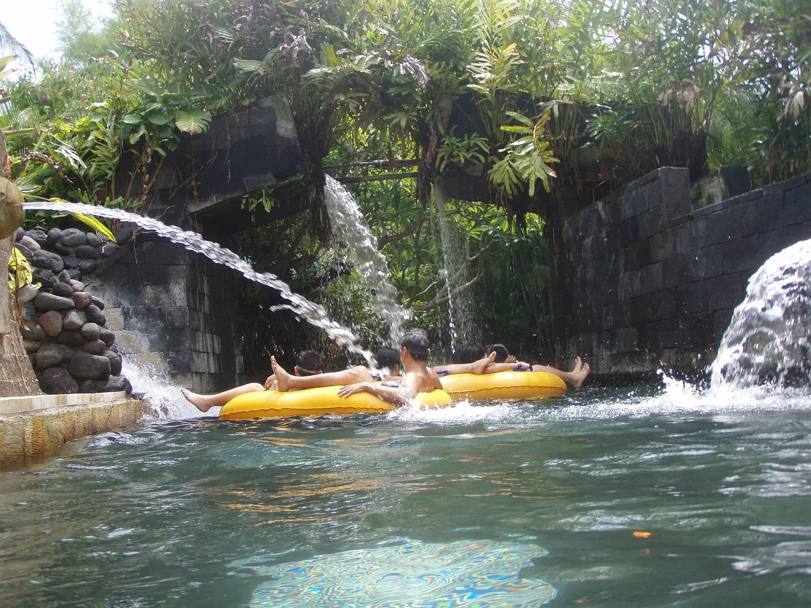The lazy river at Waterbom Bali, Kuta